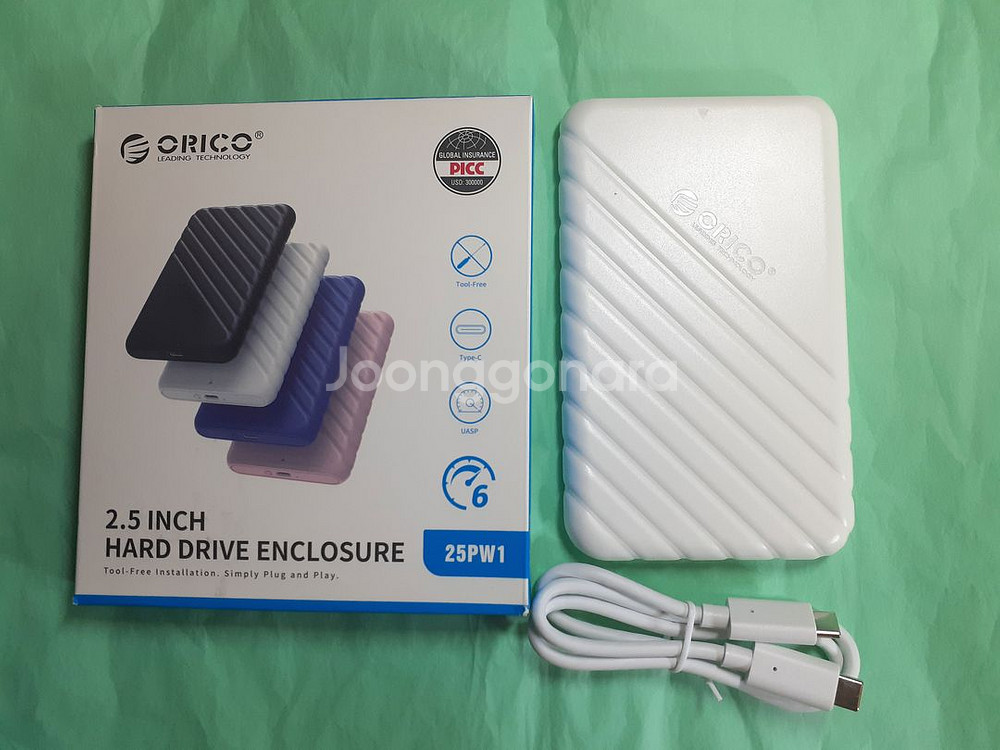 외장하드 500GB 오리코 USB3.0--1