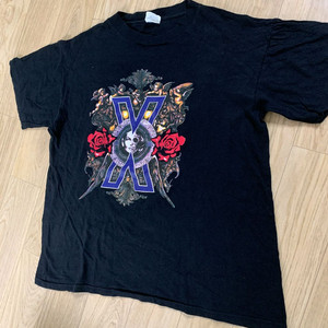 L)X-japan 엑스재팬 1991 스태프 투어 반팔티
