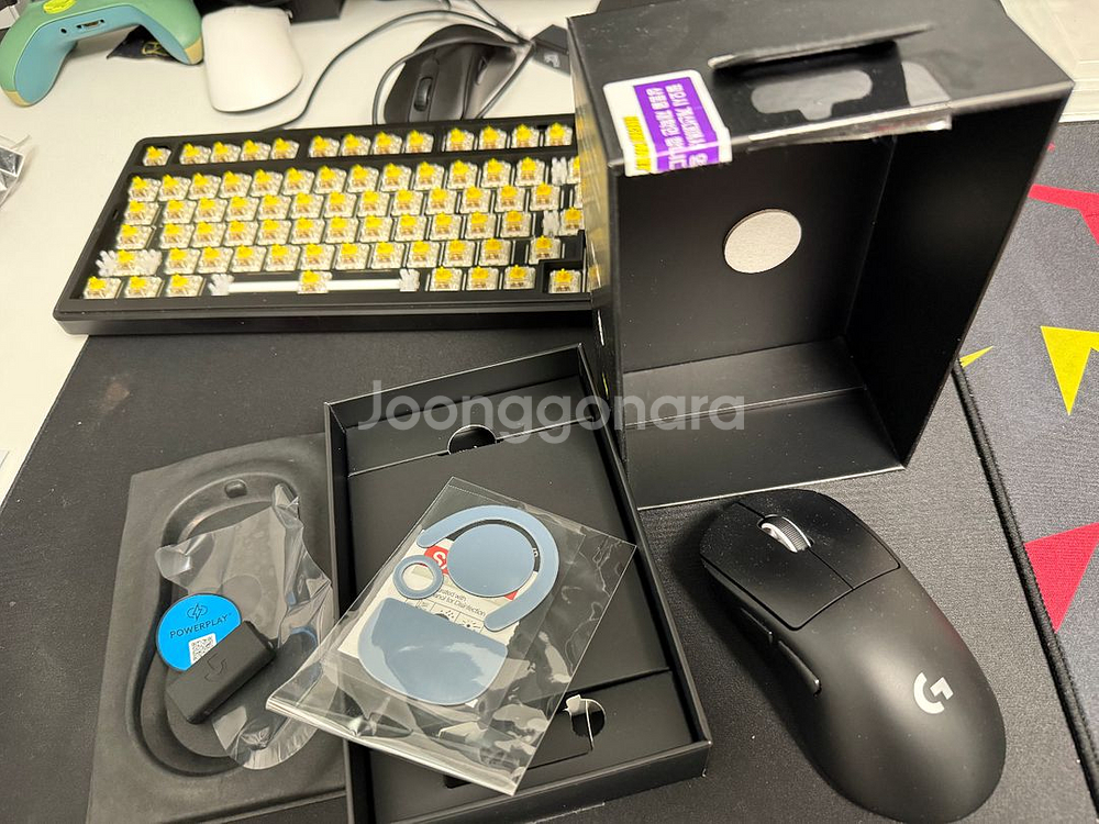 로지텍 지슈라2 덱스 pcb핫스왑 튜닝 팝니다.--0