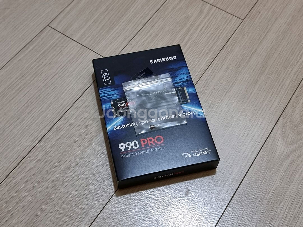 미개봉 삼성 SSD 990 PRO PCIe 4.0 2T--0