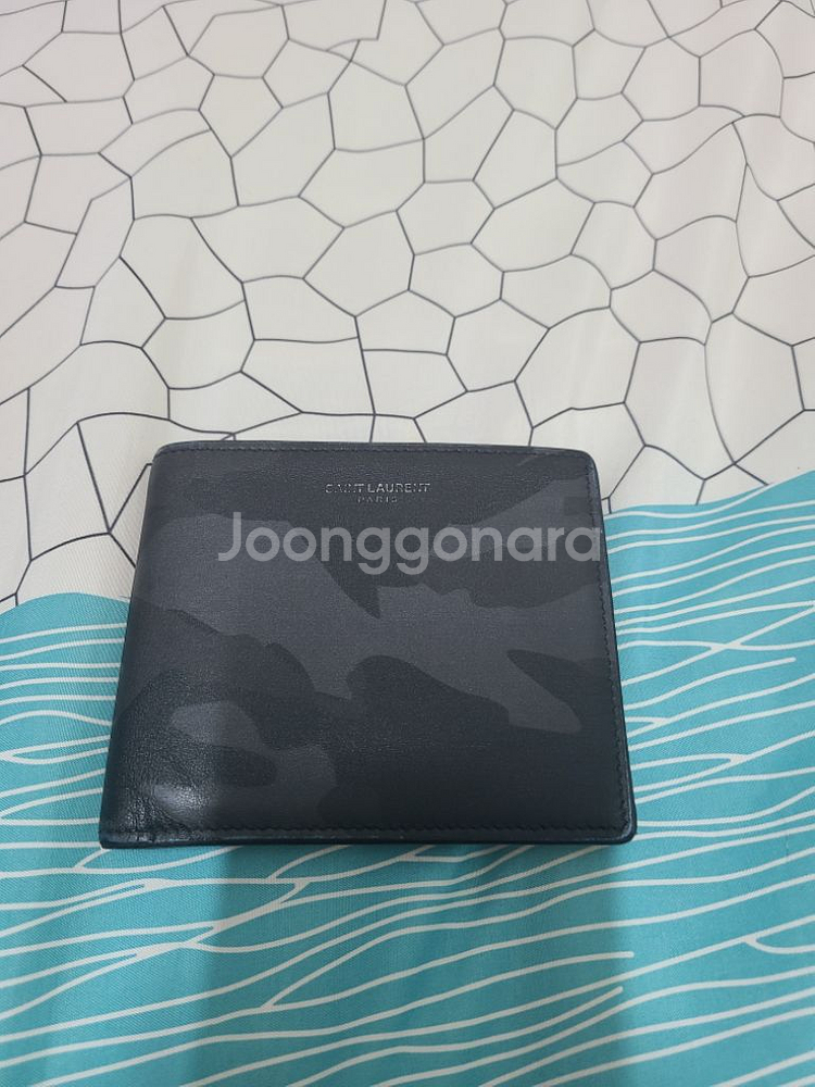 (정품) 생로랑 남성 반지갑--0
