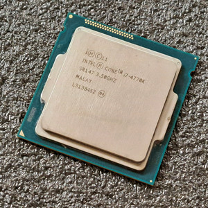 인텔 intel i7-4770k 하스웰 대장 CPU