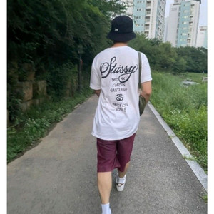 스투시 월드투어 반팔 병행수입정품
