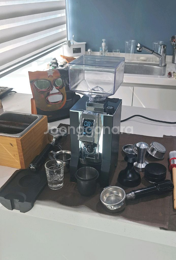 엘로치오 자르 커피머신+스페셜리따 그라인더--3
