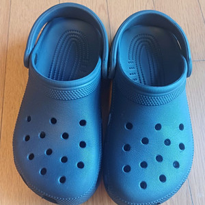크록스 네이비 샌들 M4/W6 size Crocs