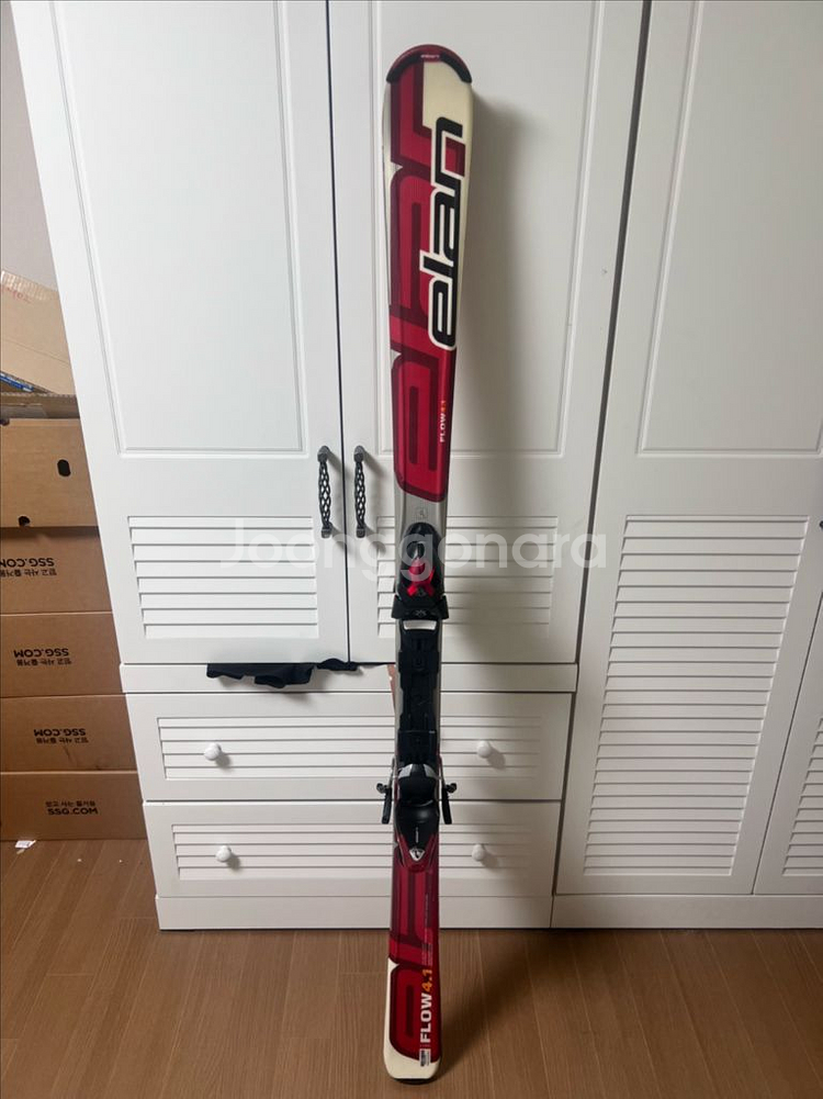 Elan Flow 4.1 스키 L160, 스키부츠 판매--0