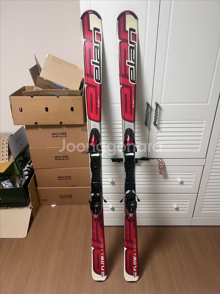 Elan Flow 4.1 스키 L160, 스키부츠 판매--3