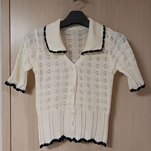 반팔니트가디건 55~66 새거