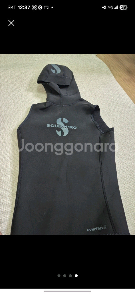 스쿠버프로 후드베스트 여성--1
