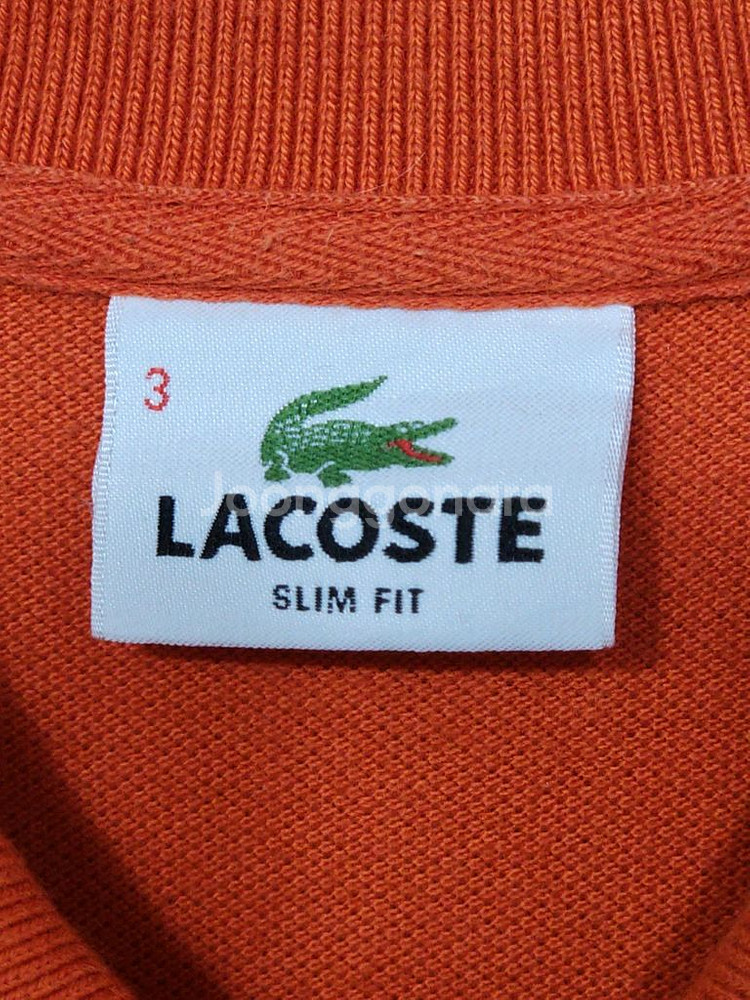 (M) 라코스테 반팔 카라티 PK 폴로 티셔츠--2