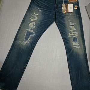 더블알엘(RRL) 하이슬림브래넌리페어드 진 31x30