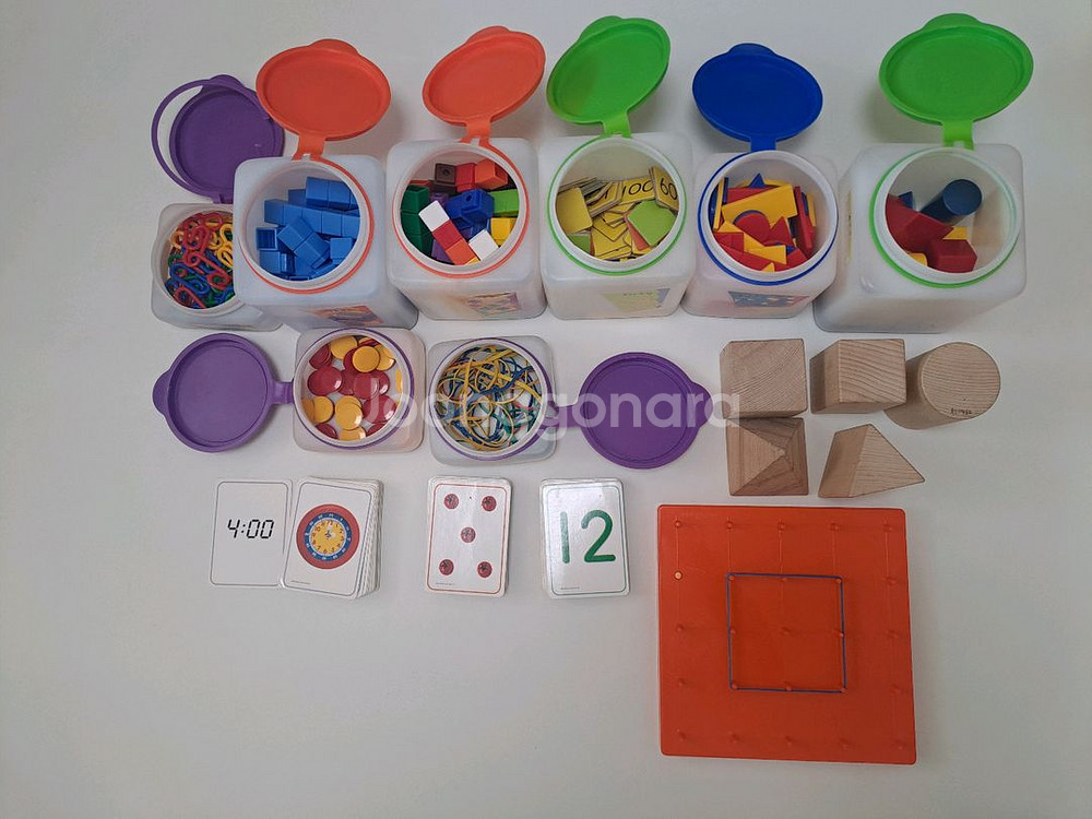 한솔교육 신기한 수학나라 교구--0