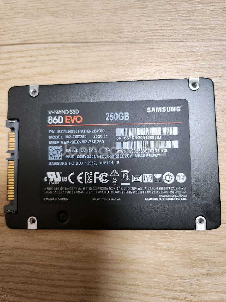 860 EVO SSD 250G--1
