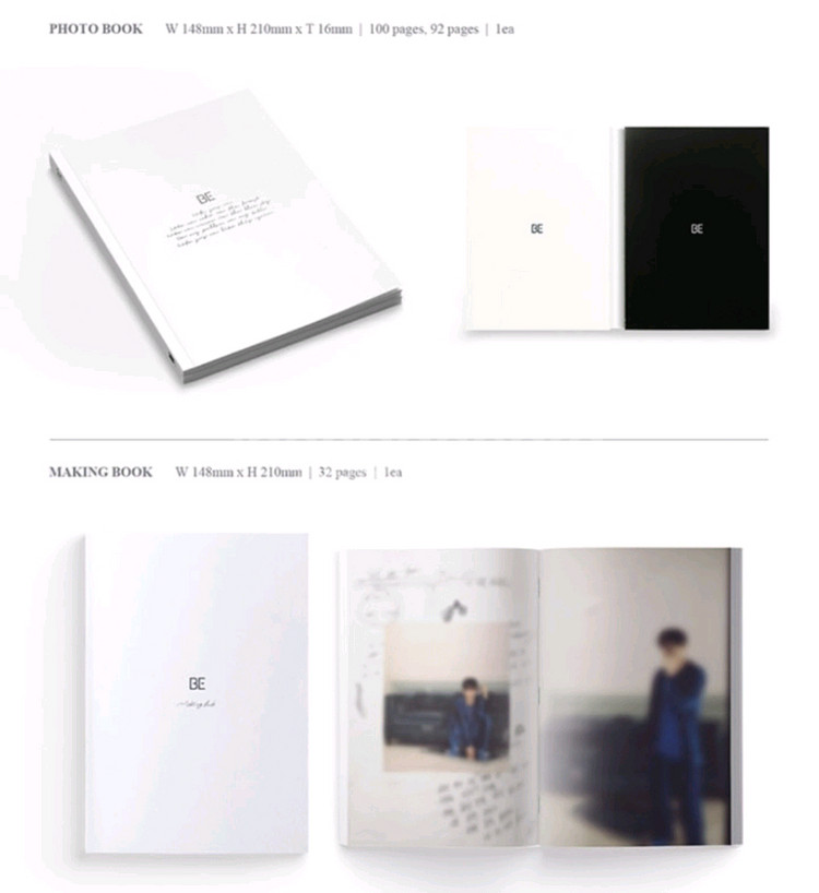 미개봉) BTS BE deluxe 앨범--1