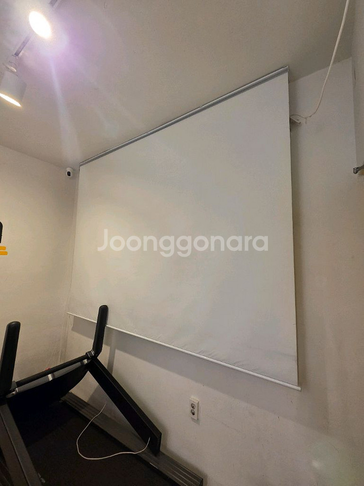 대형 화이트 롤스크린--0