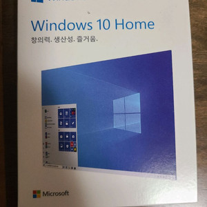 윈도우 10 home fpp usb버전