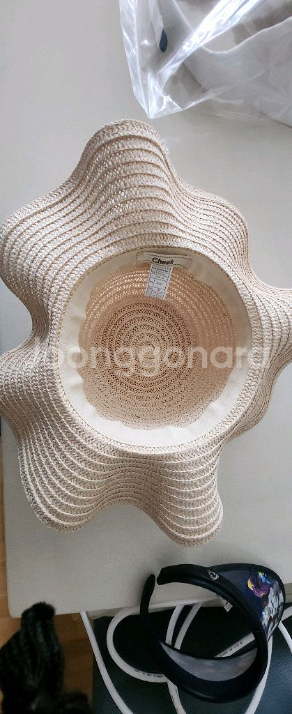 치크 여아 천연초 모자외--1