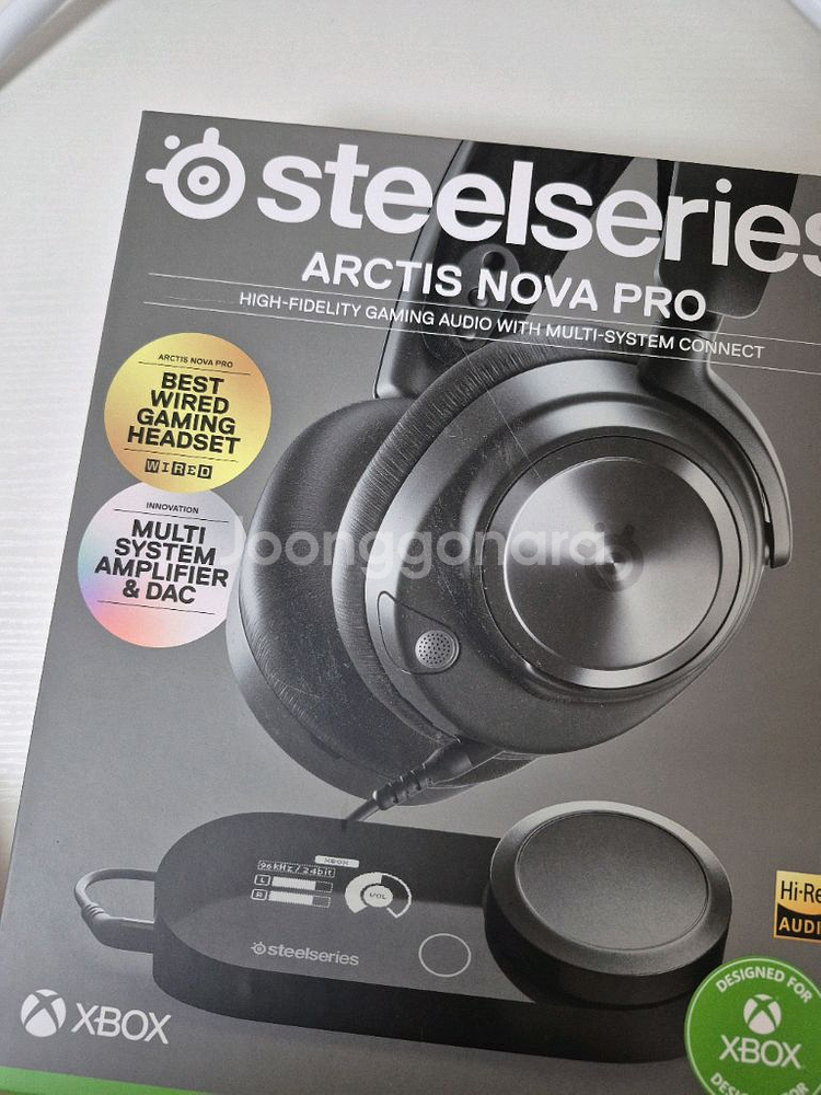 스틸시리즈 Arctis Nova Pro X 유선 게이밍--0