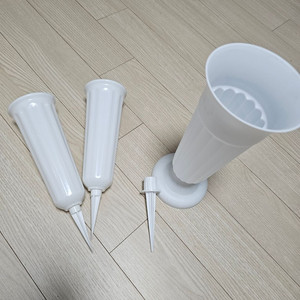성묘 조화꽂이 묘지화분 화병 매립형 3개 전부