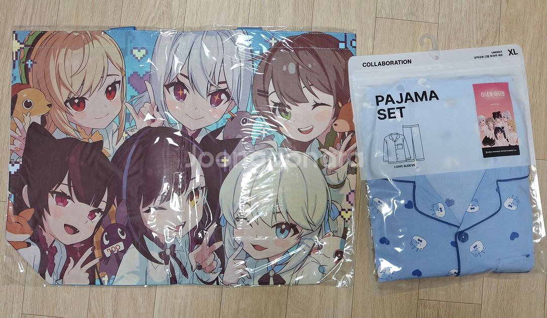 이세계 아이돌(이세돌) 세구 긴팔 파자마 XL--0