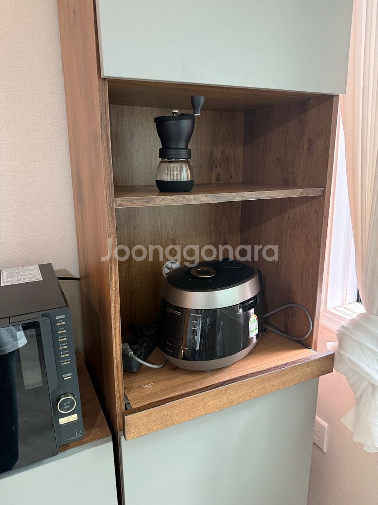 아이앤지홈 알렉스 1200 수납장+렌지대 거의새것--5