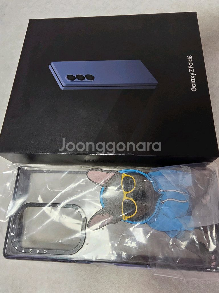 갤럭시 폴드 6 512G 블루(케이스 포함) 자급제--3