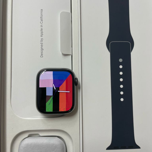 애플워치9스테인리스 41mm SSS급