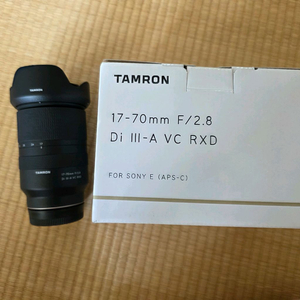 탐론 17-70mm F2.8 소니 E마운트 렌즈
