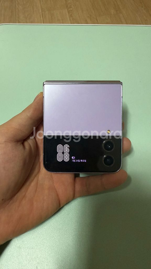 갤럭시 플립4 라벤더--0