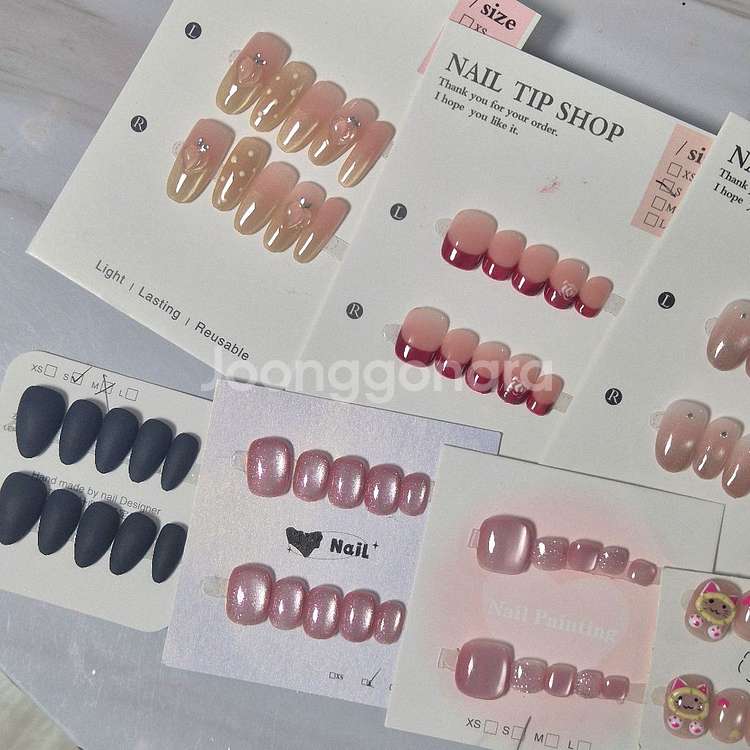 수제 네일팁--1