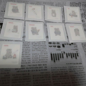 다이노탱 띠부씰 마시멜로 미개봉 판매 합니다