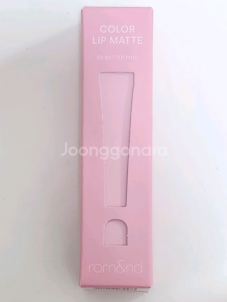 롬앤 컬러립매트 버터핑크 새상품--0
