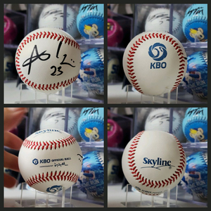 KT위즈 안현민 2025 KBO 공인구 친필 싸인볼