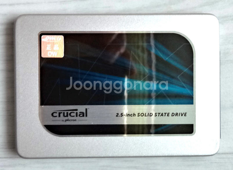 525GB crucial SSD(836시간사용)(택포)--1