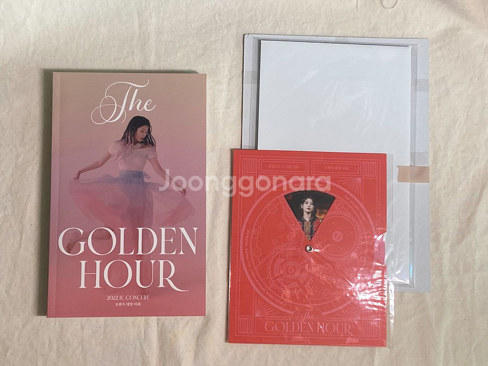 아이유 꽃갈피 셋 포카,사랑시,팔레트,체셔 CD 앨범--5