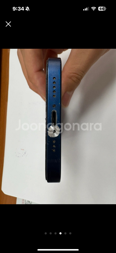 아이폰12 64GB 블루--3