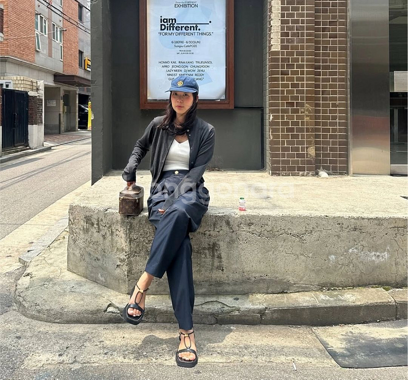 살롱드쥬 엣엣엣 팬츠(투머치토커,프루)새상품--3