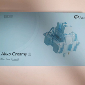 Akko 크림 블루 pro v3 45개