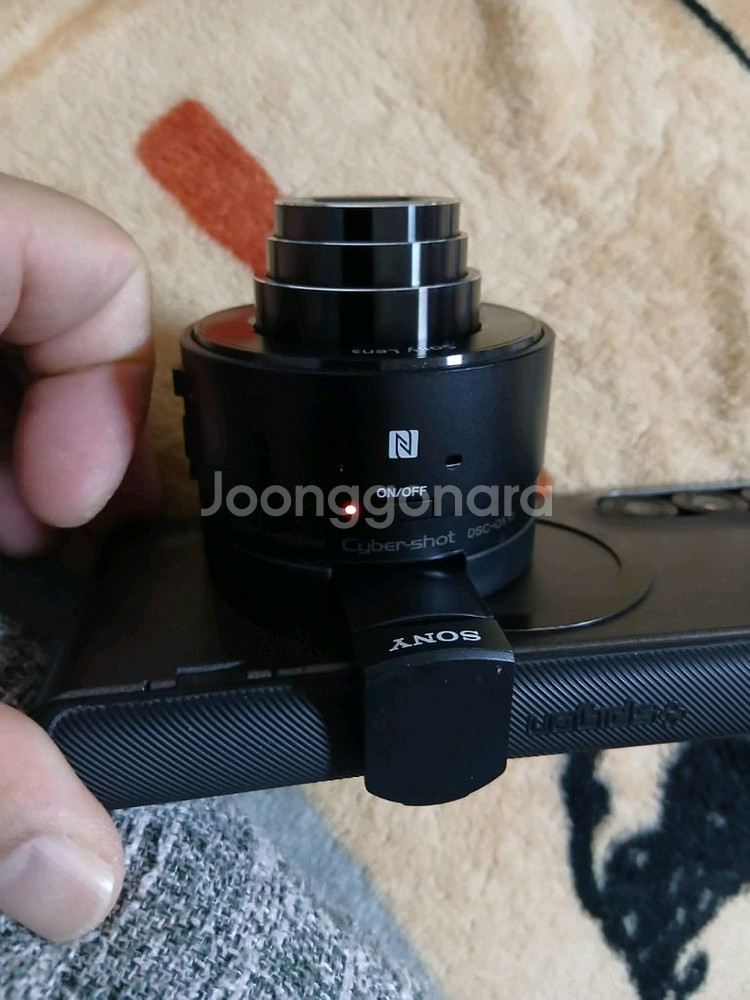 소니 사이버샷 DSC-Qx10 블랙--1
