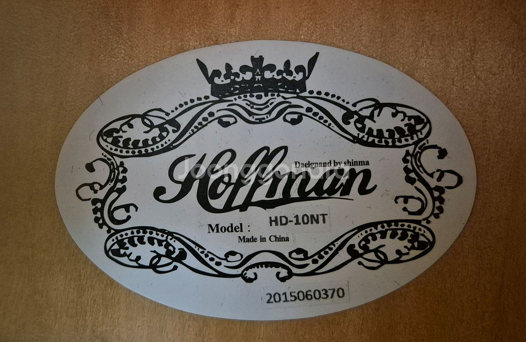 Hoffman HD-10 NT 어쿠스틱기타--7