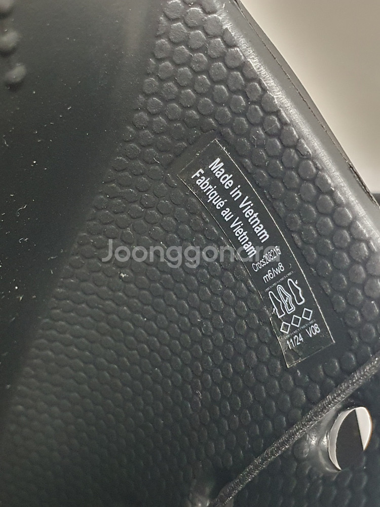 [새상품] 인기템 크록스 바야밴드2 블랙 250mm--6