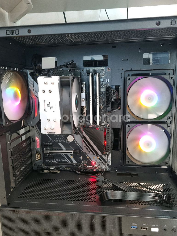 i5-8600k 반본체 팝니다.--1