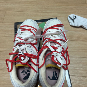 오프화이트 나이키 덩크 lot 33