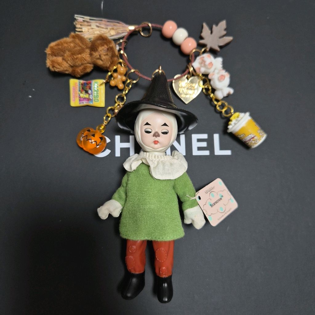 무배) 빈티지 맥마담 인형 키링 허수아비