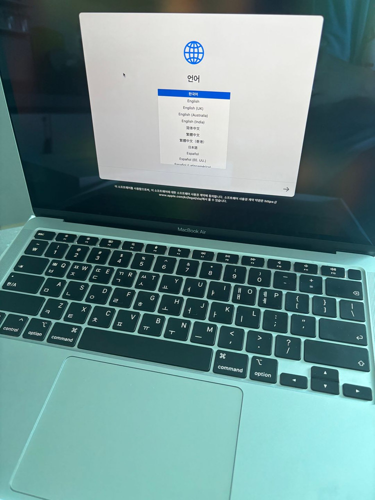 맥북에어 M1 13인치 (2020) 8GB / 256G 이미지