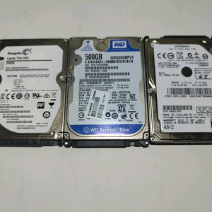 노트북용 2.5인치 하드 HDD(500GB/750GB)