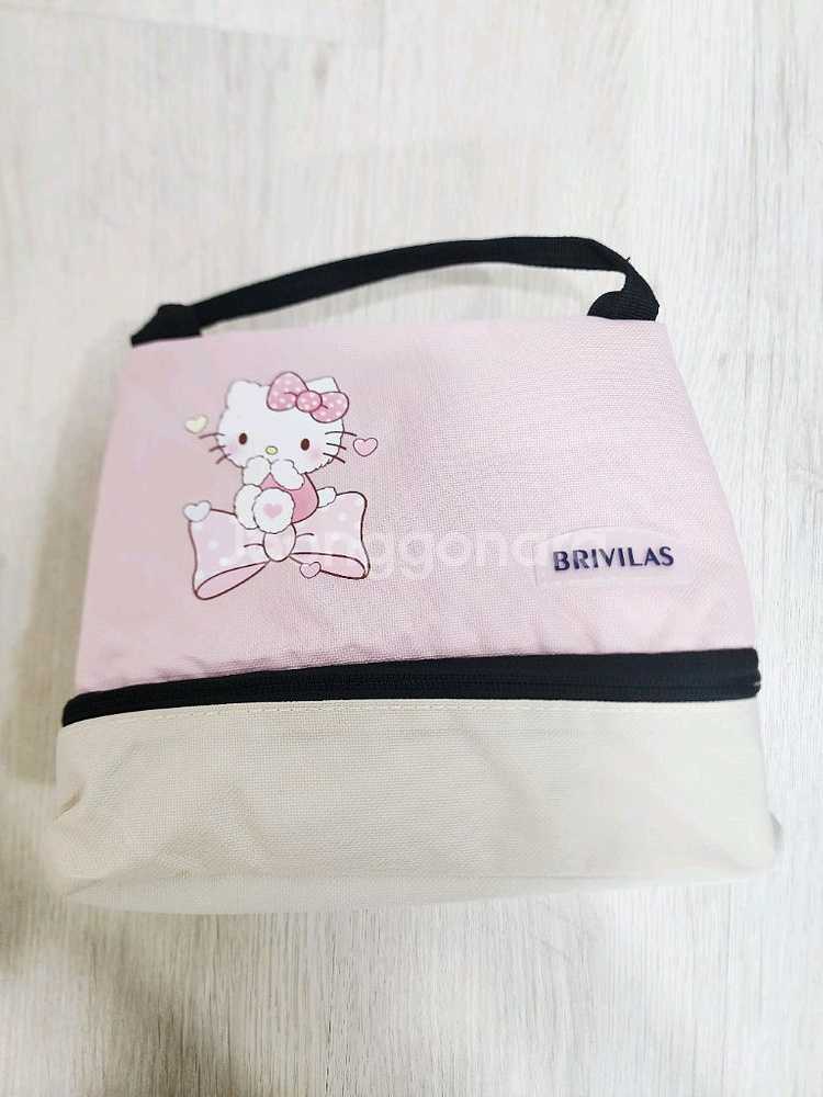 산리오 키티 보냉백 도시락가방 새상품 판매--1
