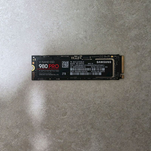 삼성 980pro 2tb 팝니다 p41
