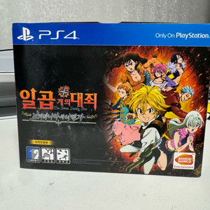 PS4 일곱 개의 대죄 한정판 새상품