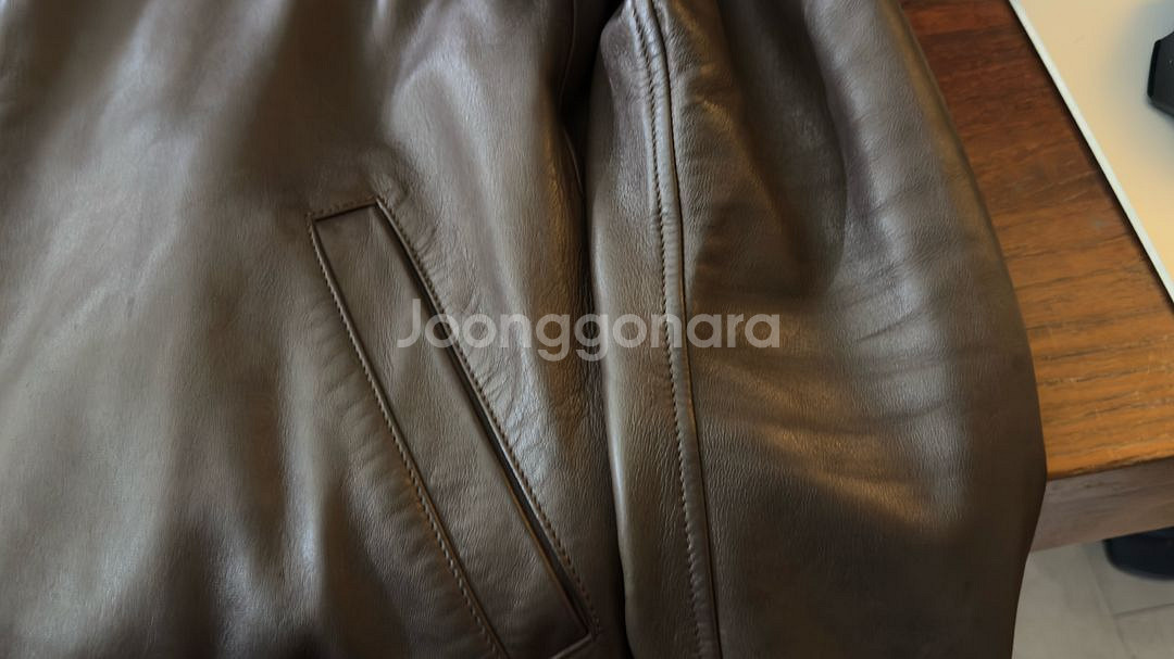 폴로 오리지널 자켓 양가죽 L 사이즈--1
